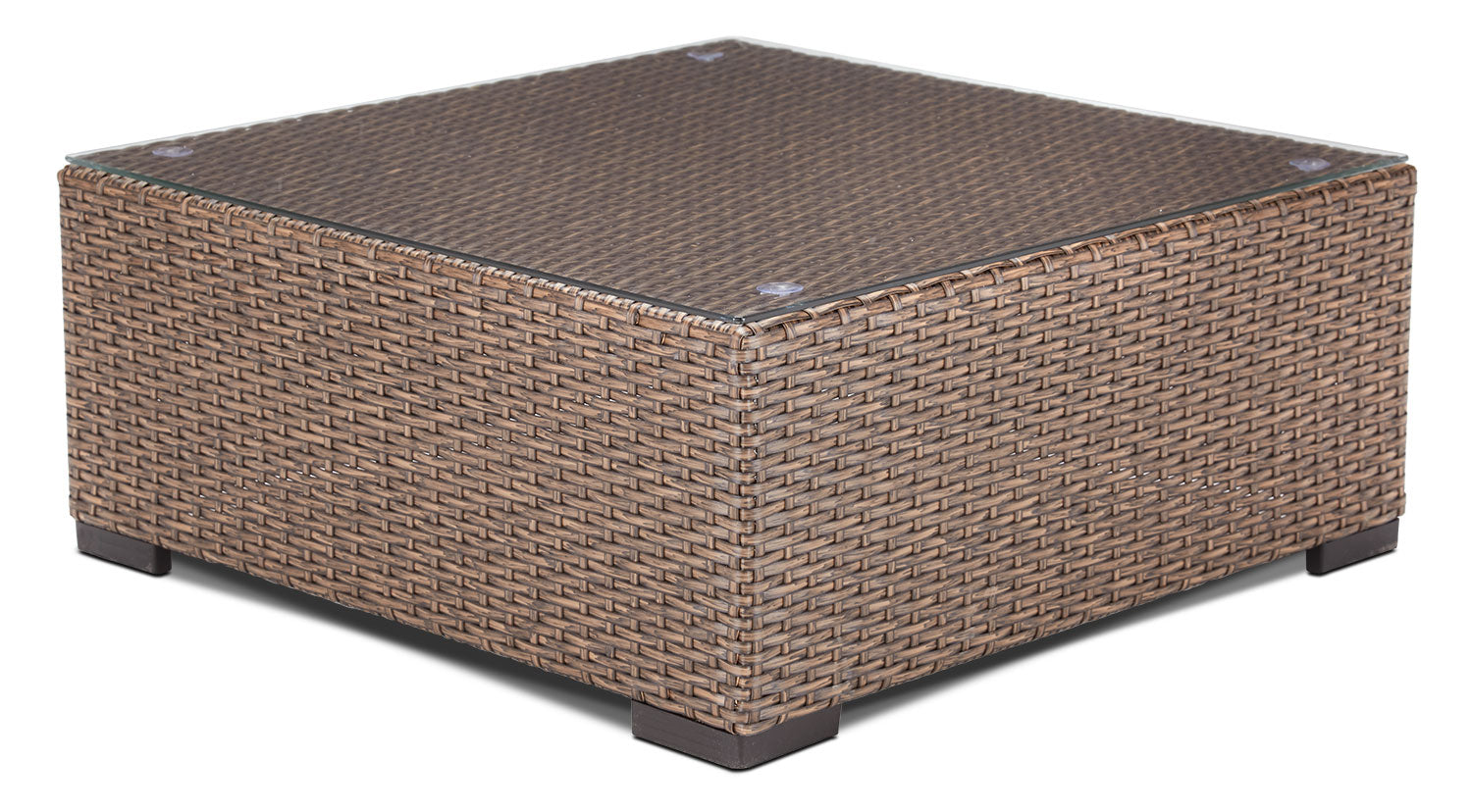 Caribe Outdoor Coffee Table - Light Brown