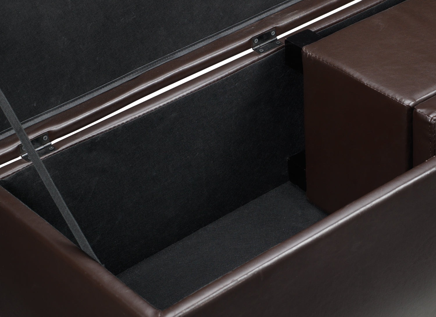 Paloma 3-Piece Ottoman - Chocolate