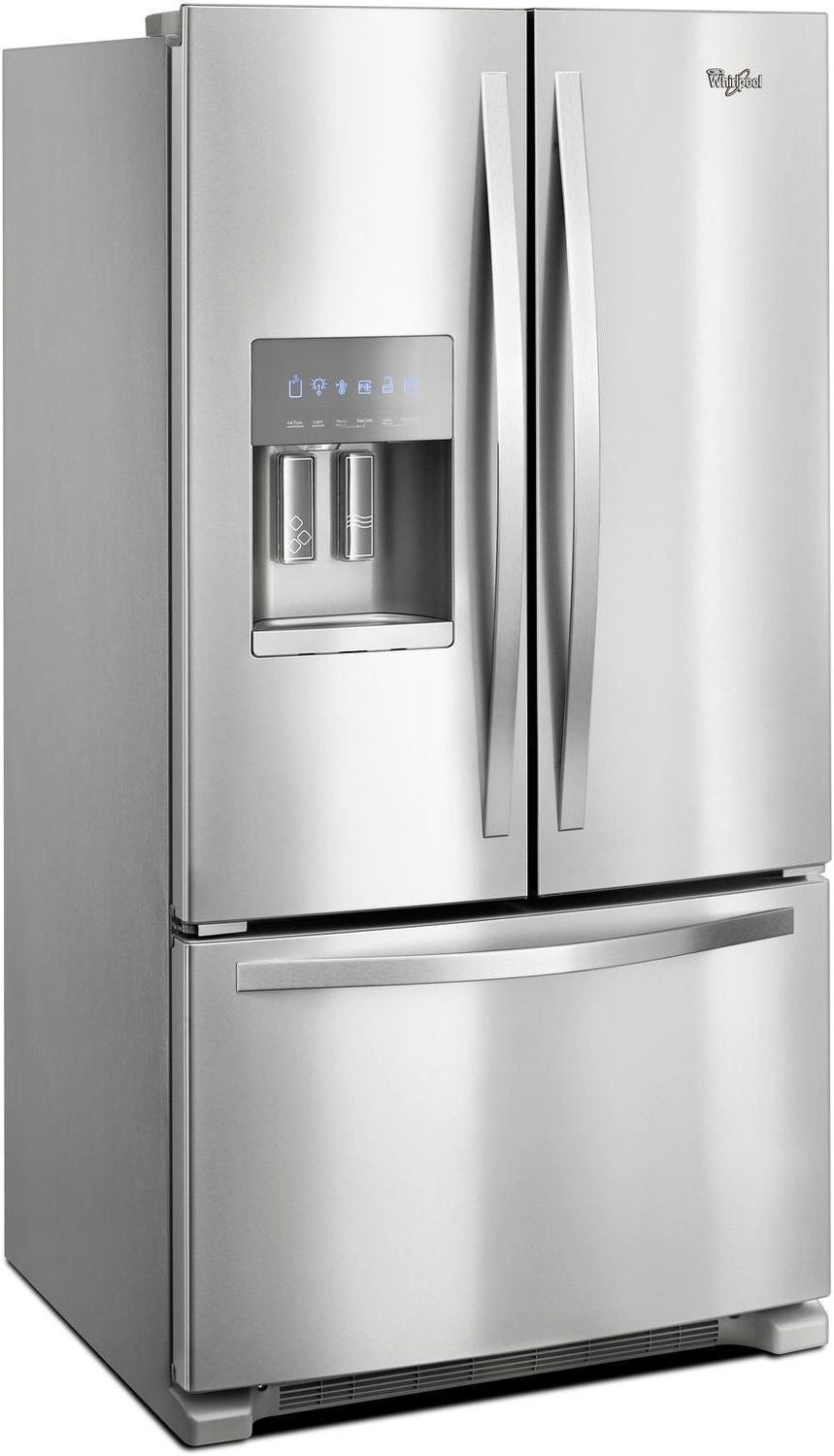 Whirlpool Stainless Steel French Door Refrigerator (25 Cu. Ft.) - WRF555SDFZ