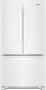 Whirlpool White French Door Refrigerator (25 Cu. Ft.) - WRF535SMHW