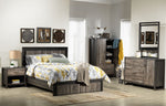 Hudson Armoire - Rustic Brown