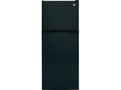 GE Réfrigérateur 11,55 pi³ avec congélateur en haut noir GPE12FGKBB