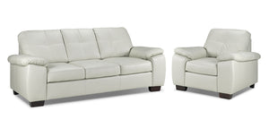 Naples Ens. Sofa et fauteuil – fumée