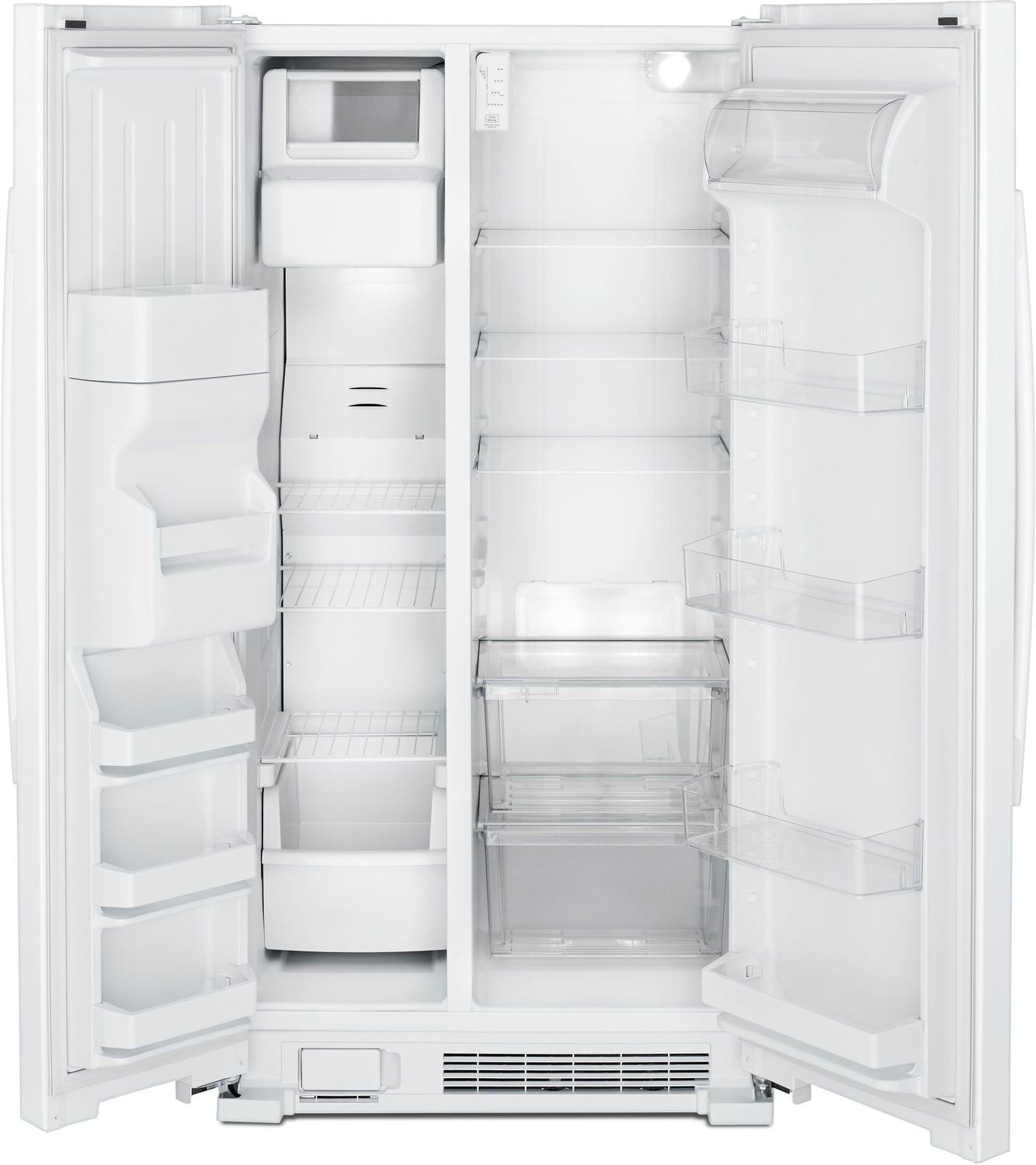 Amana White Side-by-Side Refrigerator (21.4 Cu. Ft.) - ASI2175GRW
