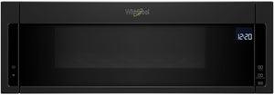 Whirlpool Four micro-ondes 1,1 pi3 avec hotte intégrée noir YWML75011HB
