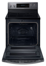 Samsung Black Stainless Steel Freestanding Electric Convection Range (5.9 Cu. Ft.) - NE59J7850WG/AC