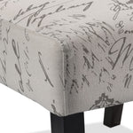 Mariette Accent Chair - Scroll White