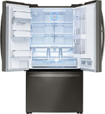 LG Black Stainless Steel Counter-Depth French Door Refrigerator (24 Cu. Ft.) - LFXC24796D