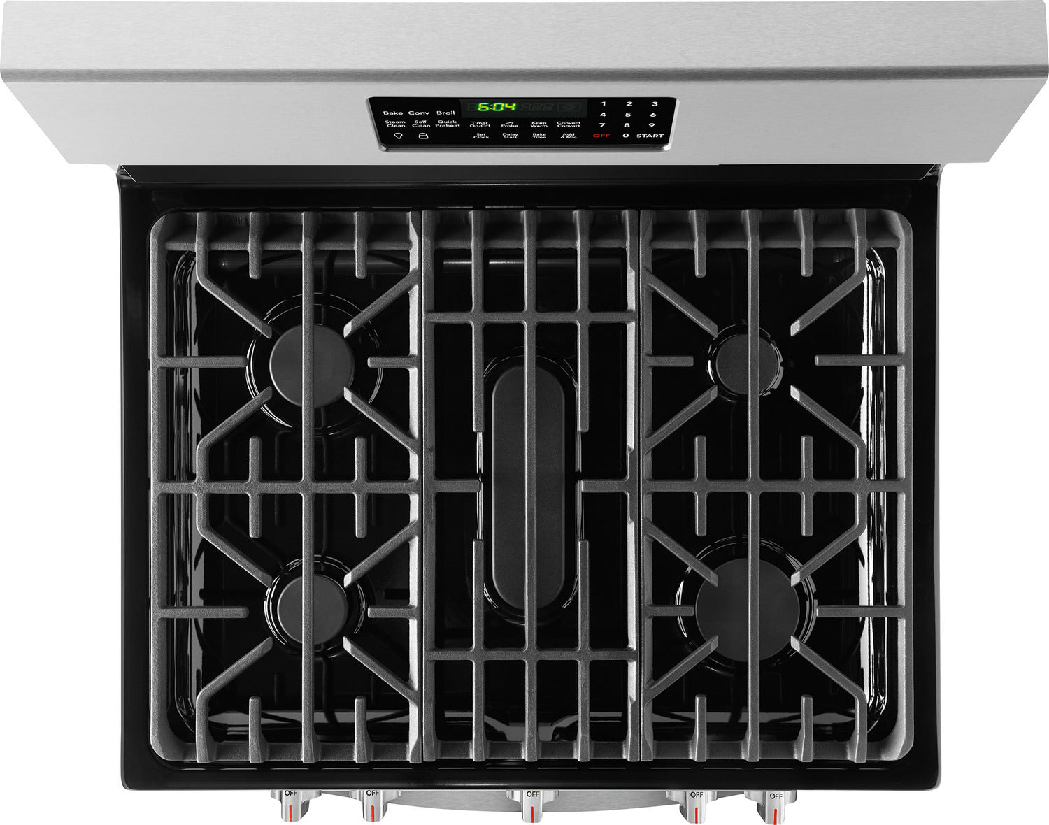 Frigidaire Gallery Stainless Steel True Convection Freestanding Gas Range (5.0 Cu. Ft.) - FGGF3059TF