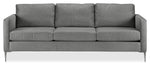 Orly Sofa - Silver