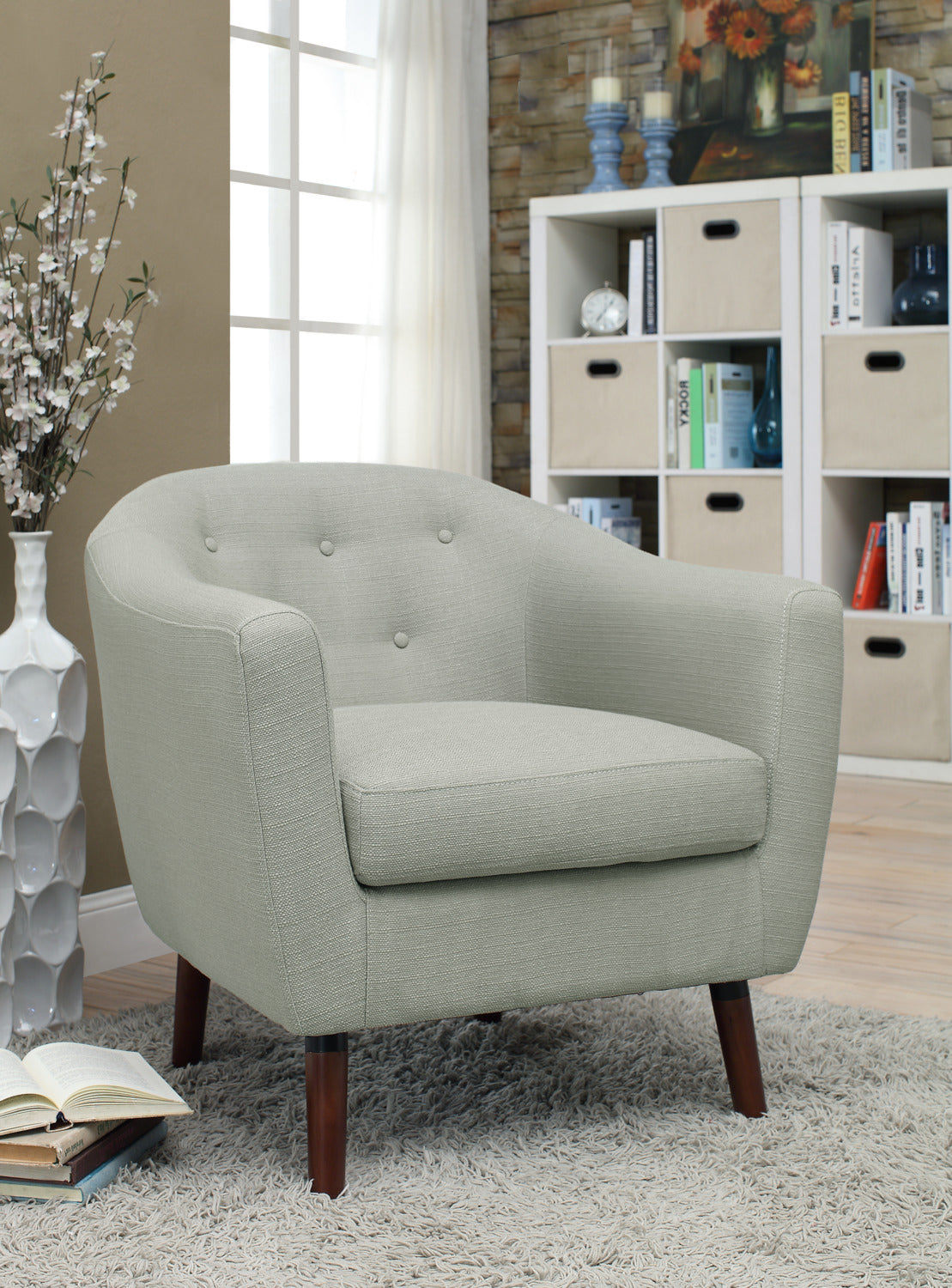 Zia Accent Chair - Beige