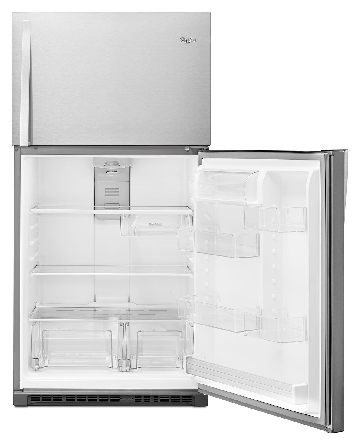 Whirlpool 33" 21.3 Cu. Ft. Stainless Steel Top-Freezer Refrigerator - WRT541SZDM