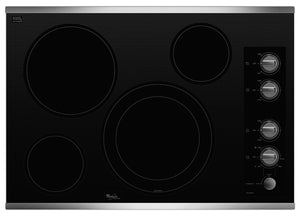 Whirlpool Surface de cuisson électrique inox G7CE3034XS