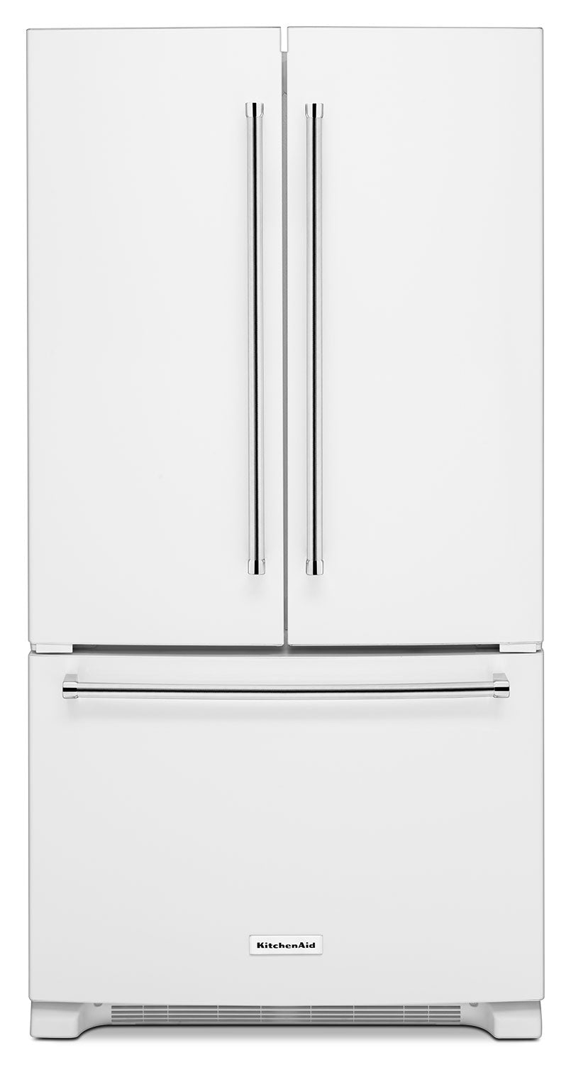 KitchenAid White French Door Refrigerator (25 Cu. Ft.) - KRFF305EWH