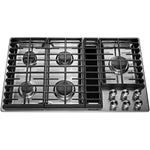 KitchenAid Stainless Steel 36" Gas Downdraft Cooktop - KCGD506GSS