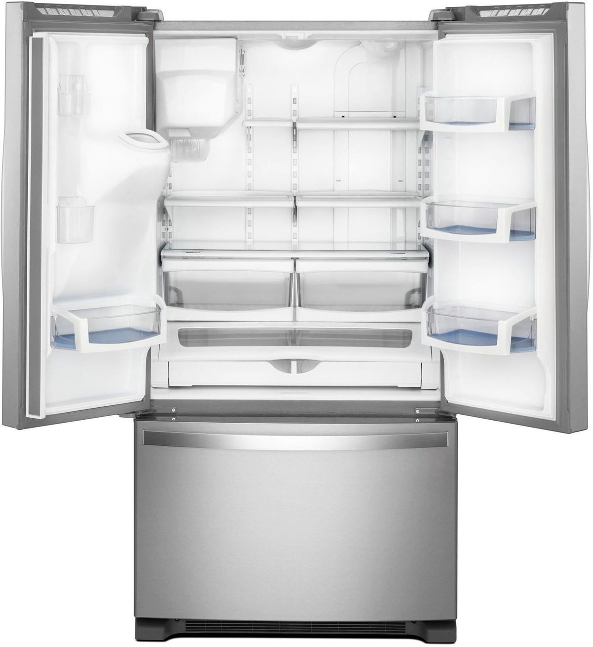 Whirlpool Stainless Steel French Door Refrigerator (20 Cu. Ft.) - WRF550CDHZ