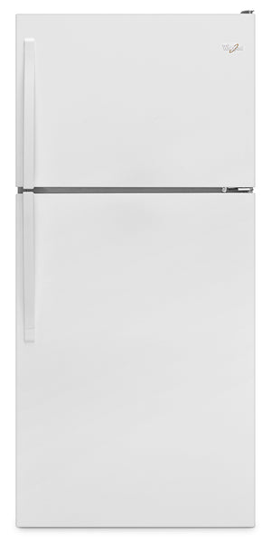 Whirlpool Réfrigérateur 18,2 pi³ avec congélateur en haut blanc WRT318FZDW