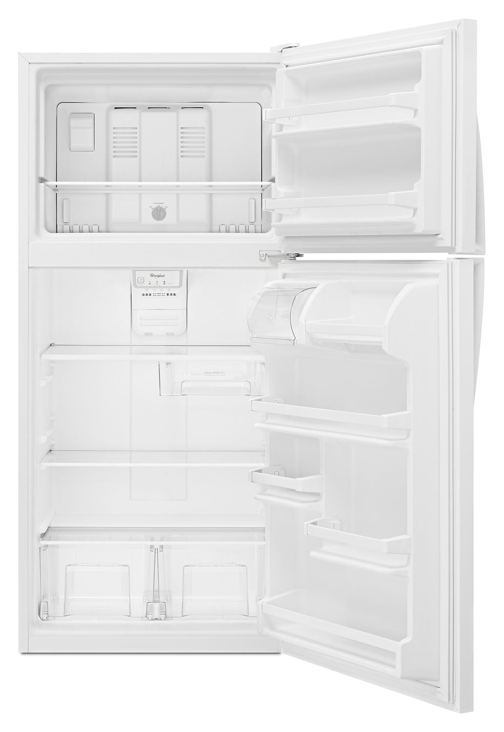 Whirlpool White Top-Freezer Refrigerator (18.2 Cu. Ft.) WRT318FZDW