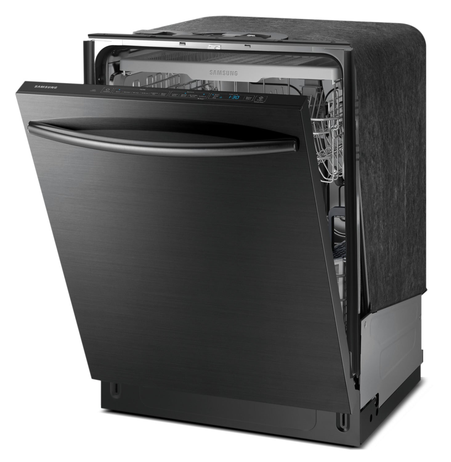 Samsung Black Stainless Steel 24" Dishwasher -	DW80K7050UG/AC