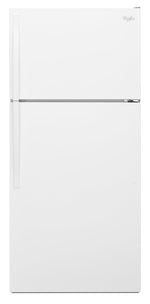 Whirlpool 28" 14.3 Cu. Ft. White Top-Freezer Refrigerator - WRT134TFDW