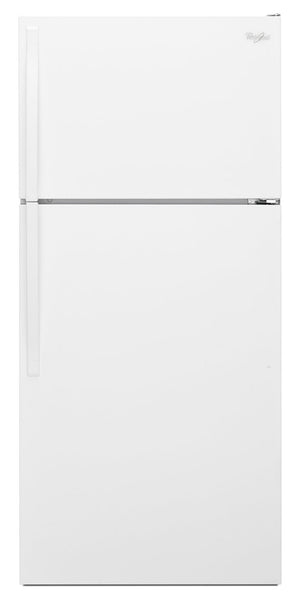 Whirlpool Réfrigérateur 14,3 pi³ avec congélateur en haut blanc WRT134TFDW