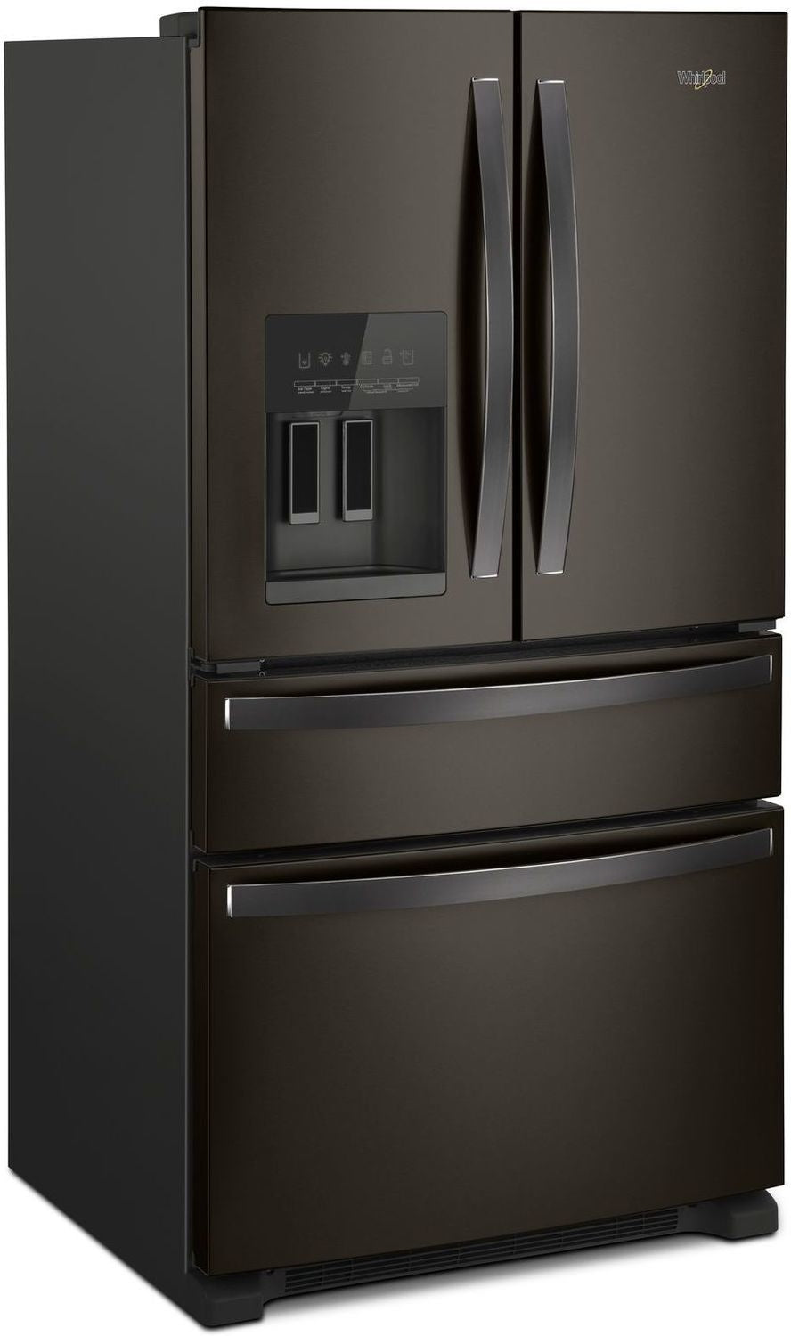 Whirlpool Black Stainless Steel French Door Refrigerator (25 Cu. Ft.) - WRX735SDHV