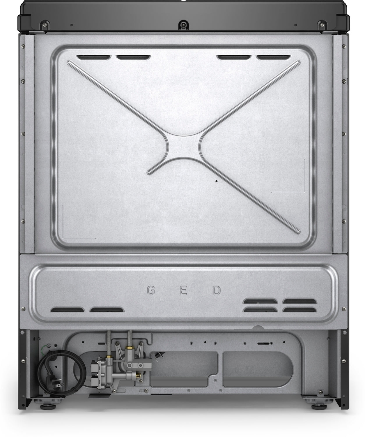Whirlpool Black Stainless Steel Slide-In Gas True Convection Range (5.8 Cu. Ft.) - WEG750H0HV