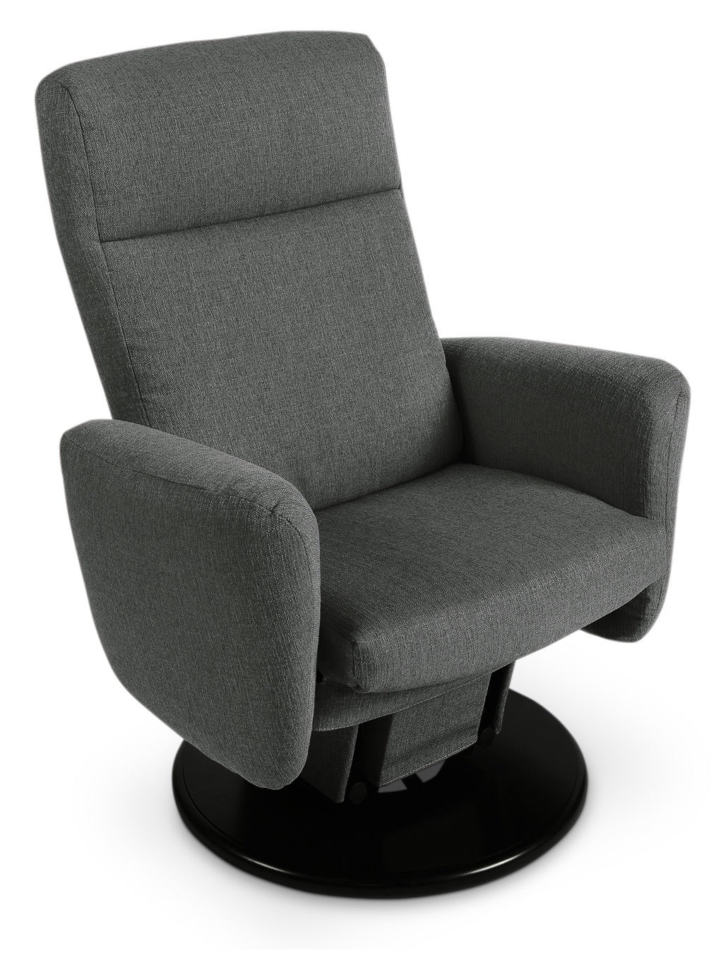 Cydney Swivel Glider Recliner - Dark Grey