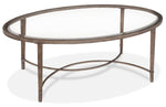 Copia Coffee Table - Glass and Gold
