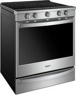 Whirlpool Stainless Steel Slide-In Electric True Convection Range (6.4 Cu. Ft.) - YWEE750H0HZ