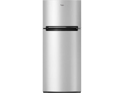 Whirlpool Réfrigérateur 17,6 pi³ à congélateur en haut inox WRT518SZFM