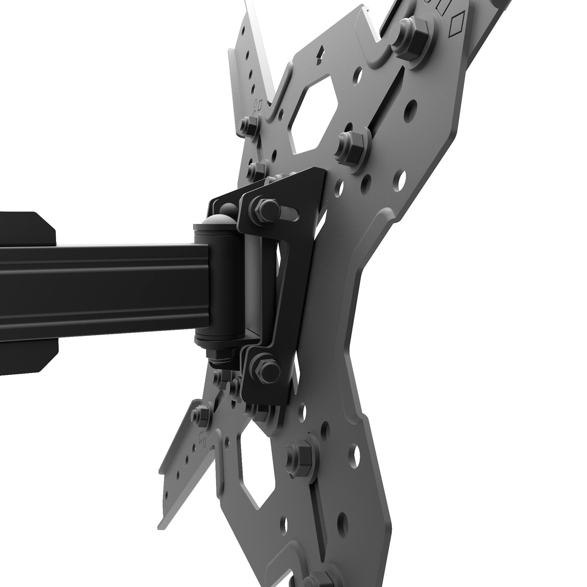 Full Motion Single Stud TV Wall Mount with 22" Extension for 26" to 60" TVs - PS300