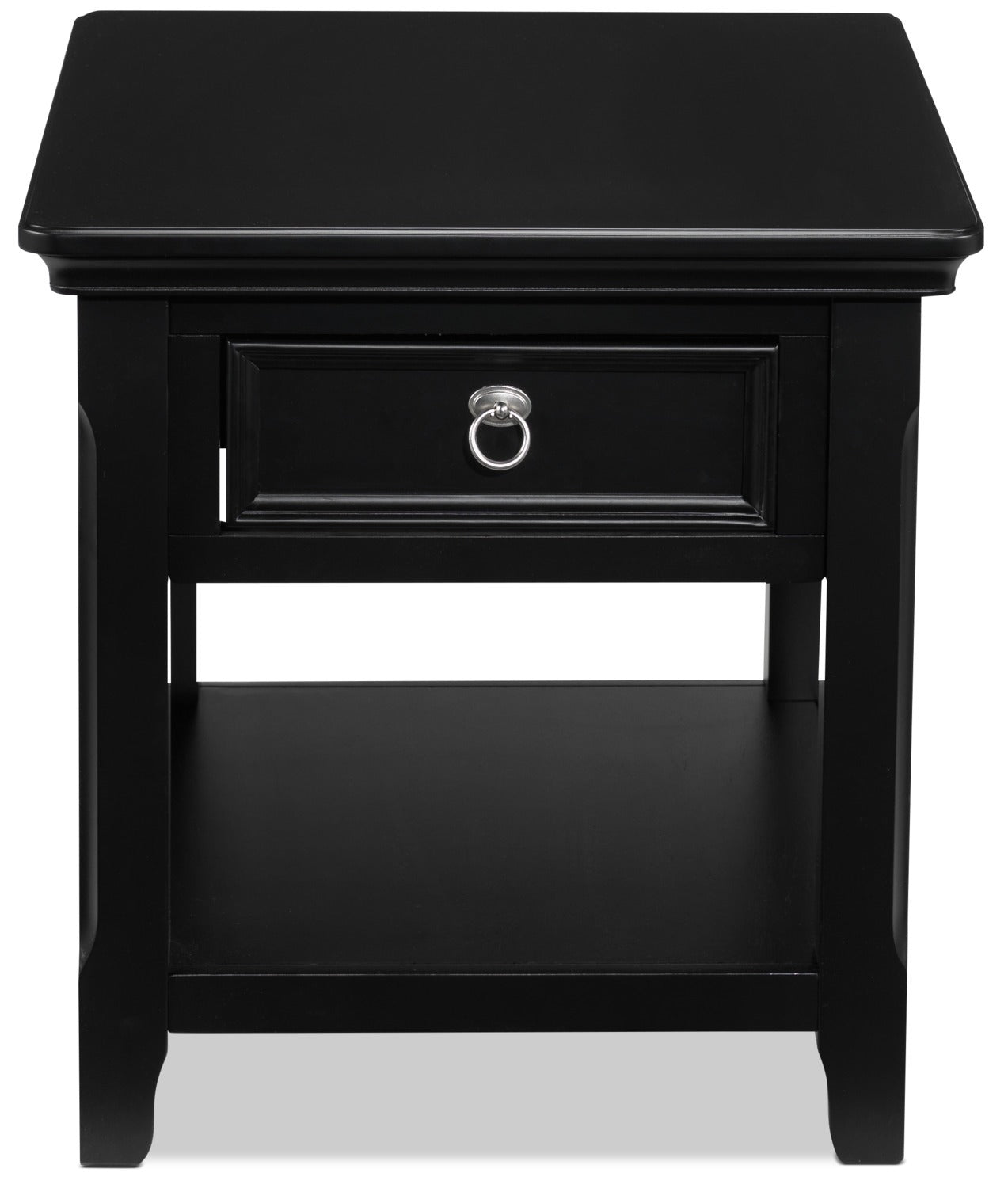 Turner 26" End Table - Black