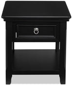 Turner 26" End Table - Black