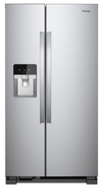 Whirlpool 33.1" 21.4 Cu. Ft. Stainless Steel Side-by-Side Refrigerator - WRS321SDHZ