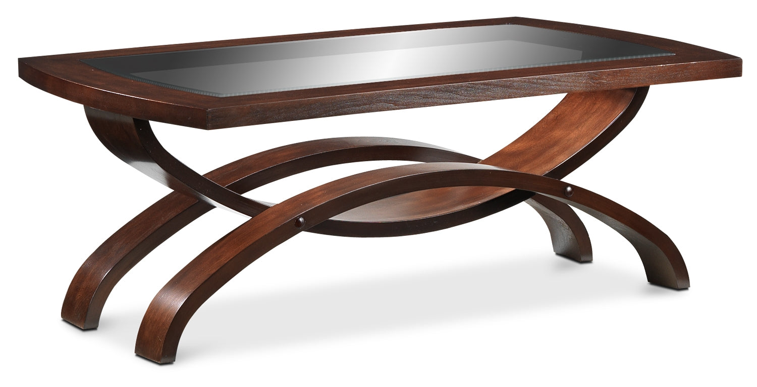 Barton Coffee Table - Chocolate