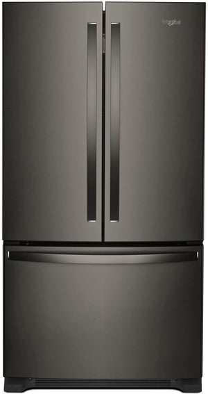 Whirlpool Réfrigérateur 20,0 pi³ avec porte à deux battants inox noir WRF540CWHV