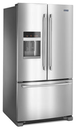 Maytag 35.6" 25 Cu. Ft. Stainless Steel French Door Refrigerator - MFI2570FEZ