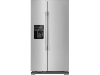 Amana Réfrigérateur 21,4 pi³ côte à côte noir sur inox ASI2175GRS