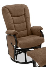 Hannah Swivel Glider Recliner - Brown