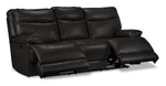 Lanette Power Reclining Sofa - Black