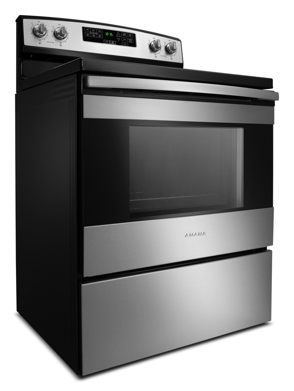 Amana Stainless Steel Freestanding Electric Range (4.8 Cu. Ft.) - YACR4503SFS