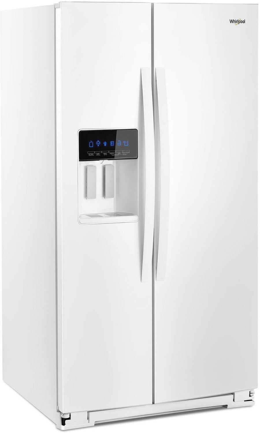 Whirlpool White Side-by-Side Refrigerator (28 Cu. Ft.) - WRS588FIHW
