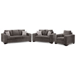 Fava 3 Pc. Living Room Package - Grey