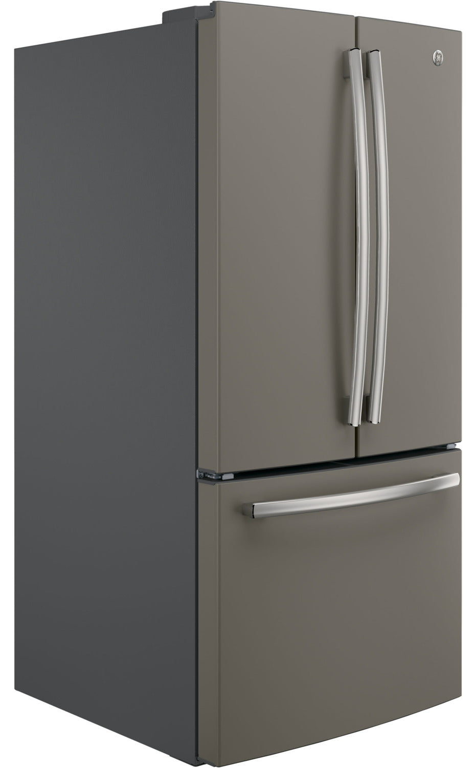 GE Slate Counter-Depth French Door Refrigerator (18.6 Cu. Ft.) - GWE19JMLES