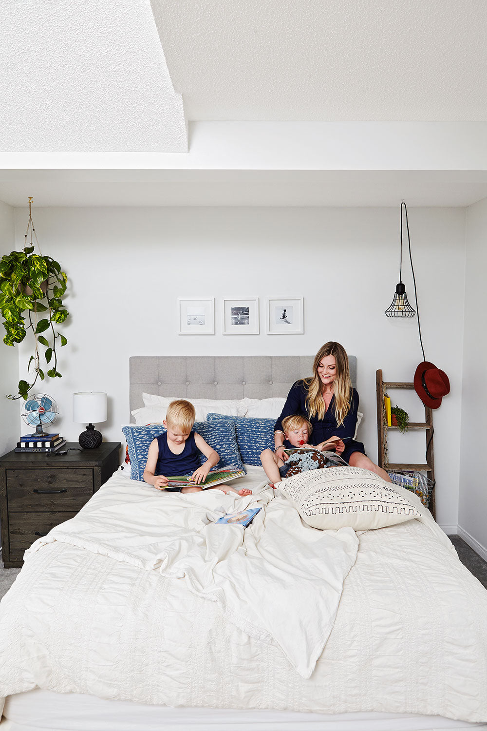 Sunup King Headboard - Beige