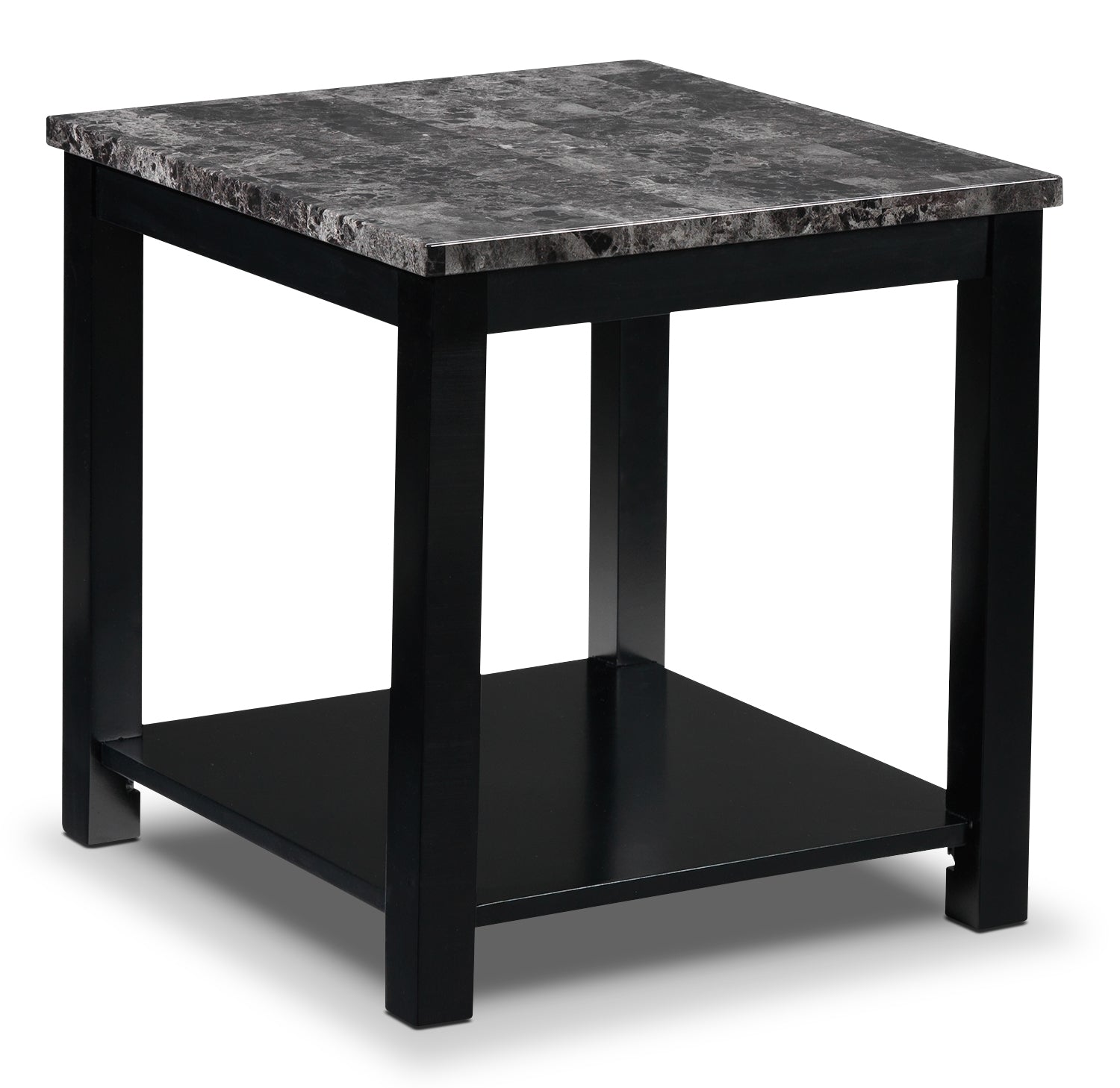 Selena End Table - Black
