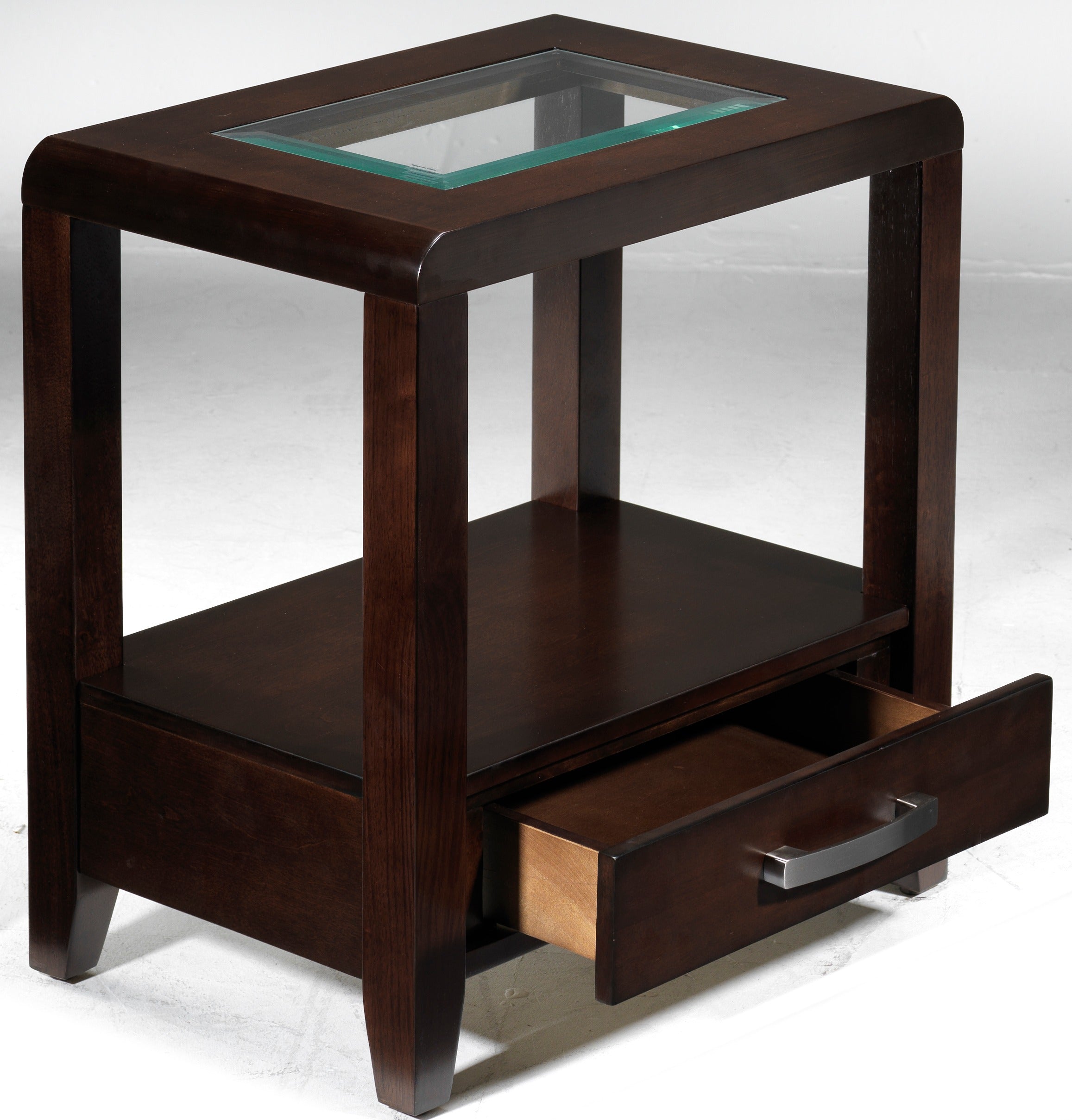 Felicia 24" End Table - Espresso
