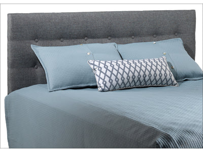 Sunup Tête de lit simple avec pattes réglables - gris