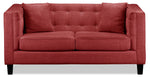 Astin Loveseat - Red